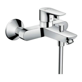 HANSGROHE Смеситель для ванны, однорычажный, выступ 194 мм Talis E (71740000) фото 1 Aquada.com.ua
