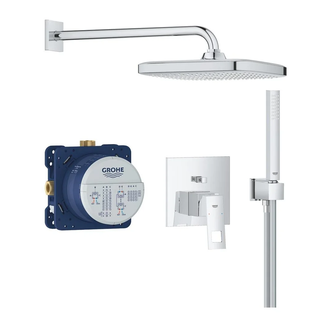 Grohe Eurocube Tempesta 250 Cube, Скрытая душевая система (25289000)