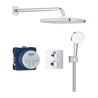 Grohe Grohtherm Душевая система, скрытый монтаж, хром (34871000)