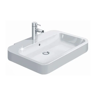 Раковина Duravit Happy D.2 60х47,5 см (2316600000) фото 1 Aquada.com.ua