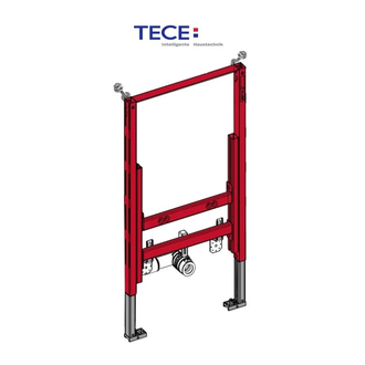 Система инсталляции для биде Tece TECEprofil Н82 9.330.005 фото 1 Aquada.com.ua