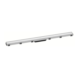 Трап для душа 100 см Hansgrohe RainDrain Match, белый матовый (56041700) фото 1 Aquada.com.ua