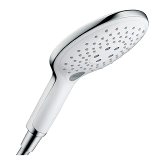 Лейка для душа Hansgrohe Raindance Select S 150 (цвет - хром/белый), 3 вида струи (28587400) фото 1 Aquada.com.ua