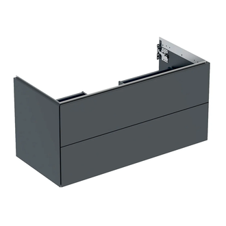 Тумба подвесная Geberit One 105 х 47 х h50,4 см, цвет - чёрный матовый 505.264.00.8