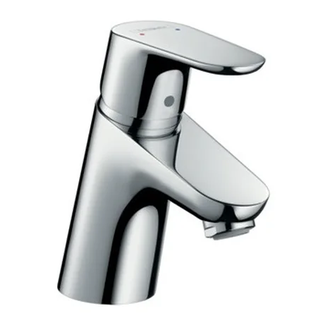 Смеситель для раковины, однорычажный Hansgrohe Focus (цвет - хром), с донным клапаном (31132000) фото 1 Aquada.com.ua