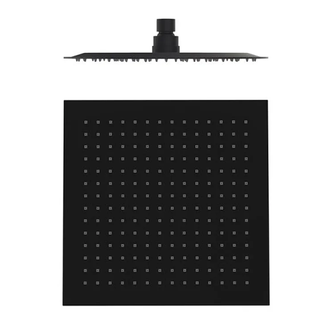 Верхній душ GRB Hydro Black 250 мм, чорний матовий (5020031) (05020031)