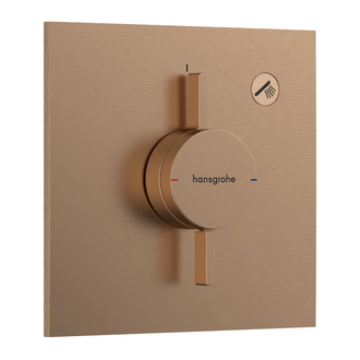 HANSGROHE DuoTurn E Змішувач прихованого монтажу, бронза (75617140)