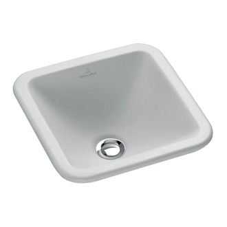 Раковина встраиваемая (в столешницу) сверху Villeroy & Boch Loop & Friends 405 х 405 мм (61561001) фото 1 Aquada.com.ua