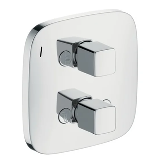 Запорный/переключающий вентиль Hansgrohe PuraVida iControl (цвет - хром) (15777000) фото 1 Aquada.com.ua