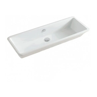 Умивальник вбудовуваний Artceram Gea, 90x33 (GEL002 01; 00)