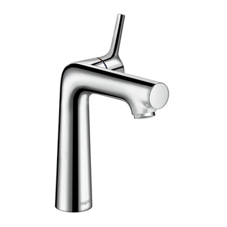 Смеситель для раковины, однорычажный Hansgrohe Talis S (цвет - хром), с донным клапаном (72113000) фото 1 Aquada.com.ua