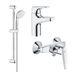 Grohe Комплект смесителей BauFlow 3 в 1 для душа (121630S) (121630S) фото 1 Aquada.com.ua