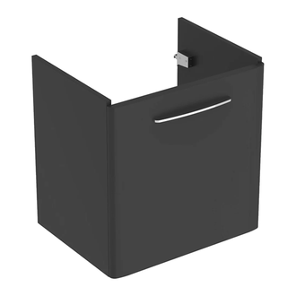 Тумба под раковину Geberit Selnova Square 54,4 см, лава матовая (501.398.JK.1)