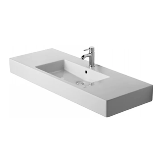 Раковина Duravit Vero 125х49 см (0329120000) фото 1 Aquada.com.ua
