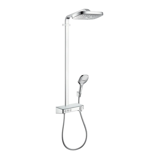 HANSGROHE Душевая система с термостатом ShowerTablet Raindance Select E Air 3jet 300 Showerpipe (27127000) фото 1 Aquada.com.ua