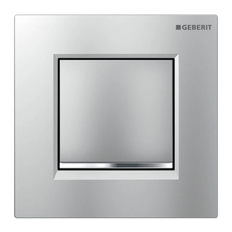 Geberit Sigma 30 Система змиву пісуару, хром мат/глянець (116.017.JQ.1)