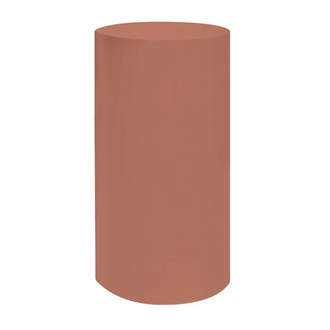 Nic-Design Умивальник окремо стоячий Nic Design Ovvio 45х85 см без переливу, зі зливом у стіну, Fard глянець (001455072)
