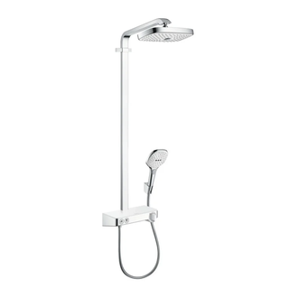 Душевая система с термостатом Hansgrohe Raindance Select E Showerpipe 300 2jet с ShowerTablet Select 300 (цвет - хром/белый) (27126400) фото 1 Aquada.com.ua