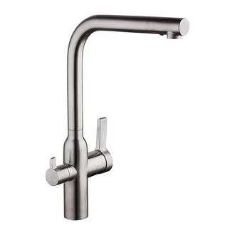 GAPPO G4399-4 кухонний змішувач, сталь (G4399-4)