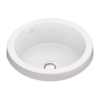 VILLEROY & BOCH Раковина под столешницу Villeroy&Boch Architectura d=34 cм (41754001) фото 1 Aquada.com.ua