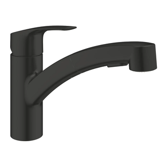 Grohe Eurosmart смеситель кухонный, чёрный (303052431)