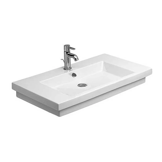 Раковина для мебели Duravit 2nd floor 60х43 см (0491600030) фото 1 Aquada.com.ua