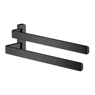 Двойной полотенцедержатель 409 мм Axor Universal Accessories, satin black (42821350) фото 1 Aquada.com.ua