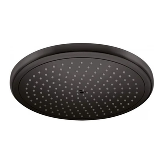 Верхній душ Hansgrohe Croma 280 1jet EcoSmart 9 л/хв, чорний матовий (26221670)
