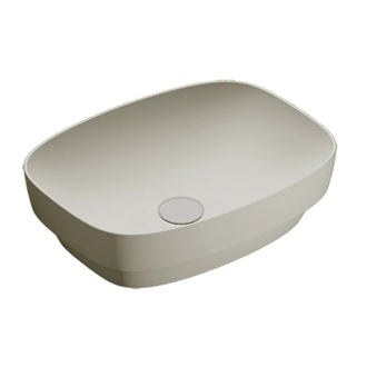 Раковина полувстраиваемая Catalano Green Lux / Colori 50 х 38 см, Satin cement (150AGRLXCS) фото 1 Aquada.com.ua