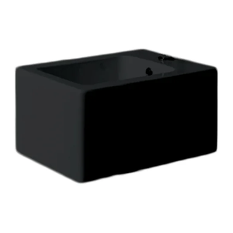 Nic-Design Біде підвісне Nic Design Cool 34х52х26 см, чорний глянець (004243008)