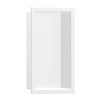 Настенная ниша со встроенной рамой Hansgrohe XtraStoris Original 30 x 15 x 10 см, белый матовый (56057700) фото 1 Aquada.com.ua