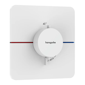 Hansgrohe ShowerSelect Comfort Q Термостат для душа, белый матовый (15588700)
