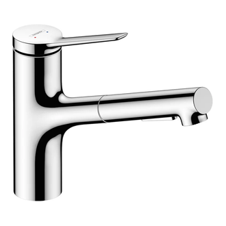 Кухонный смеситель 2 вида струи, sBox Hansgrohe Zesis M33 (цвет - хром) 74821000