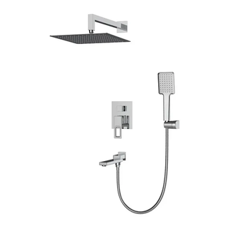 KOER KB-66009-01 Душевая система встраиваемая, хром (KR3508)