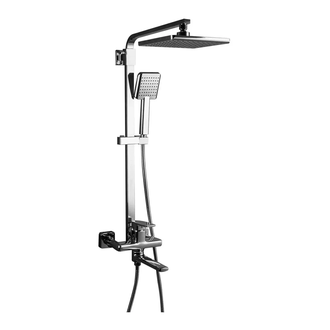 Frap F2460 Душова система, хром (F2460)