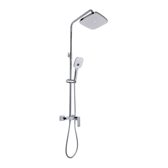 Qtap Gemini Душевая система, хром (QTGEM111CRM45685)