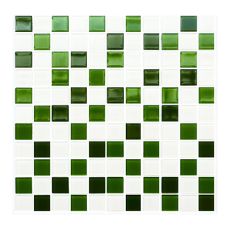 Мозаїка GM 4030 C3 Green D-Green M-White 300x300x4 Котто Кераміка (GM 425030)