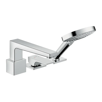 Смеситель на борт ванны Hansgrohe Metropol (цвет - хром) (32550000) фото 1 Aquada.com.ua