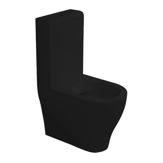 Унітаз-компакт Flaminia APP 58x36 h43 см з системою Goclean, Carbone matt (AP116G) (AP116GCAR)
