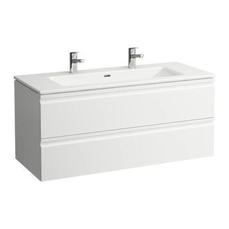 Тумба с умывальником 120 см Laufen Pro S, белый глянцевый (H8619674751071) фото 1 Aquada.com.ua