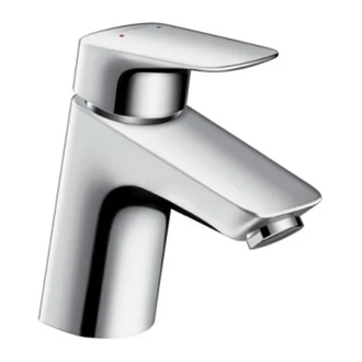 Смеситель для раковины, однорычажный Hansgrohe Logis (цвет - хром) (71071000) фото 1 Aquada.com.ua