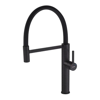 Змішувач для кухні Mixxus Premium Oliwer 017, чорний (MI6966)