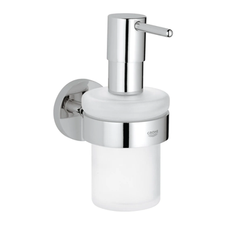 GROHE Дозатор для рідкого мила з тримачем Essentials (40448001) фото 7 Aquada.com.ua
