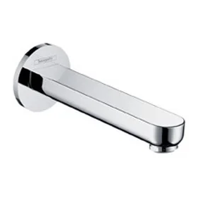 Излив для ванны длиной 161мм Hansgrohe Metris S (14420000) фото 1 Aquada.com.ua