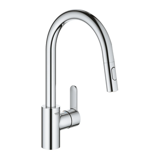Змішувач для кухні з висувним виливом Grohe Eurostyle Cosmopolitan (31482003)