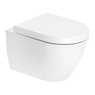 Унитаз подвесной Duravit Darling New (с сиденьем Soft Close) (2549090000+0069890000) фото 1 Aquada.com.ua