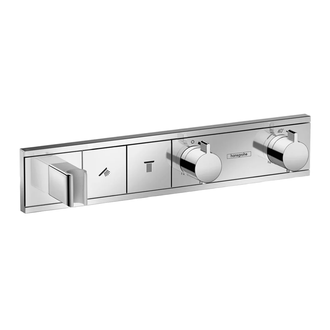 Термостат, скрытого монтажа, на 2 потребителя Hansgrohe RainSelect (цвет - хром) (15355000) фото 1 Aquada.com.ua