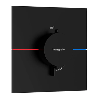 Hansgrohe ShowerSelect Comfort E Термостат на 1 споживача, чорний матовий (15574670)