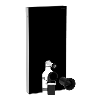 Наружная инсталляция для напольного унитаза 101 см Geberit Monolith Plus, стекло чёрное (131.201.SJ.5) фото 1 Aquada.com.ua