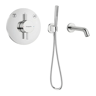 HANSGROHE DuoTurn S душевая система, хром (7541824125000)